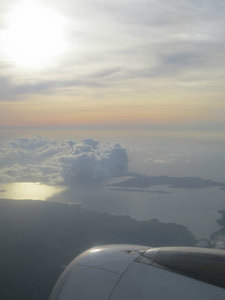 Flying to Palawan
