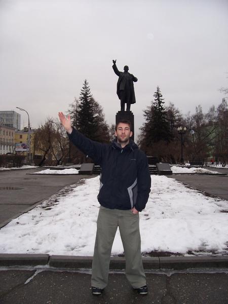 Statue of Lenin, Irkutsk