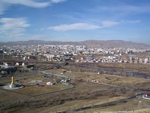 Ulaanbaatar skyline