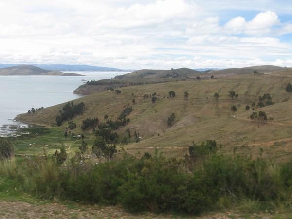 Landscape near Lago Huyñaymarka