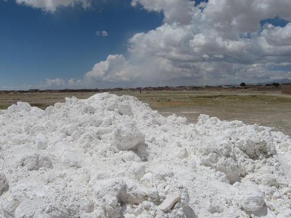 A big pile of salt