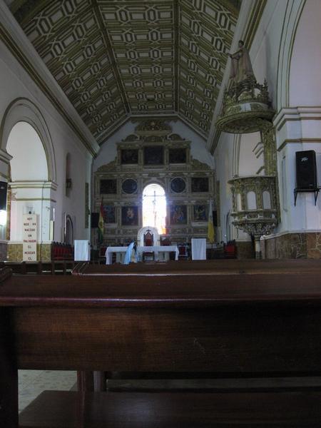 Inside Cathedral in Tarija