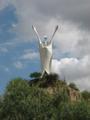 Modern Statue of Christ watching over Tarija