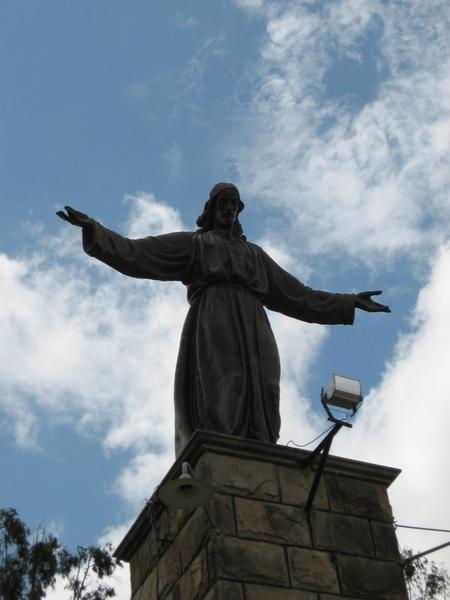 Another Christ Statue looking over Tarija
