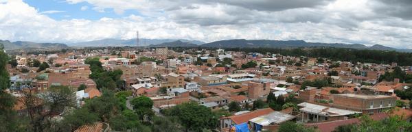Panoramic view of Tarija
