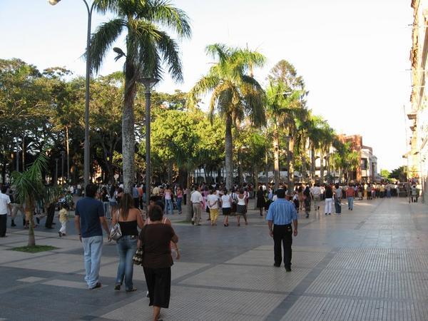 Main Plaza on Good Friday
