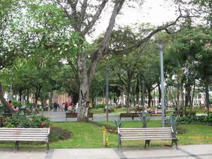 Main plaza of Santa Cruz