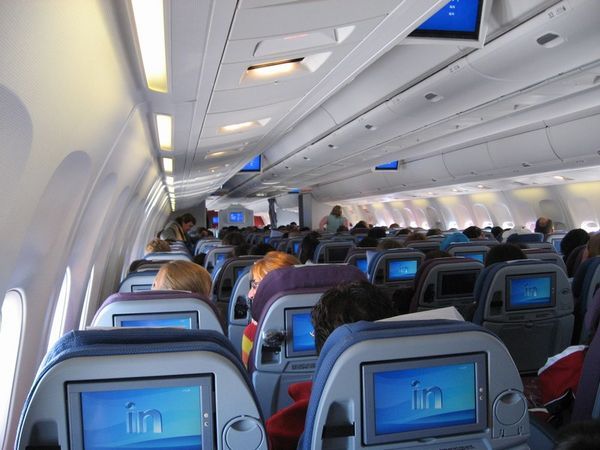 Inside LAN Chile Boeing 767-300