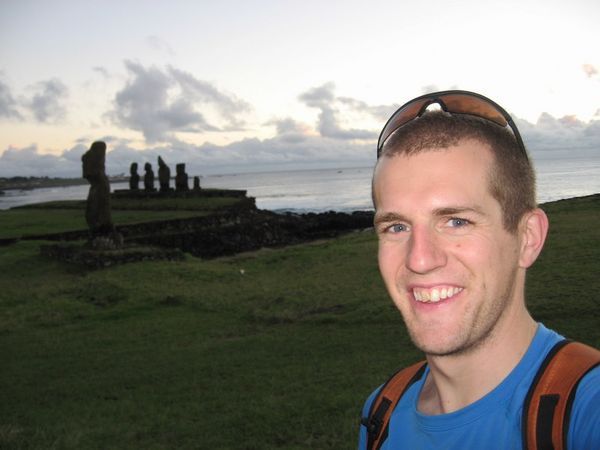 Me and the moai