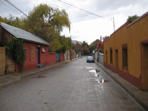 Streets of Pisco Elqui