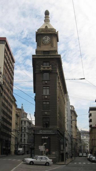 Clocktower in Valparaiso