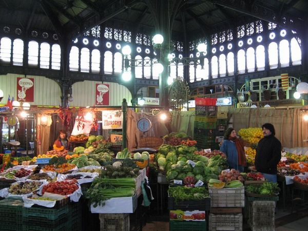 Produce at Mercado Central