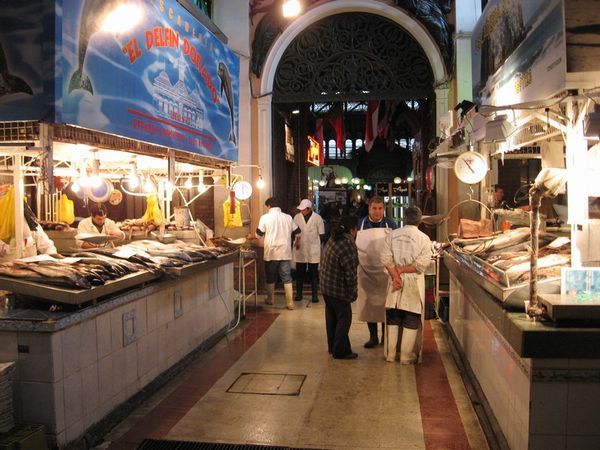 Fish in Mercado Central