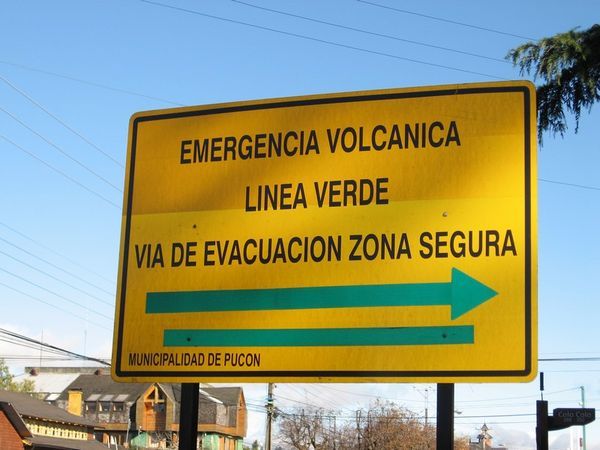 Eruption Evacuation Route