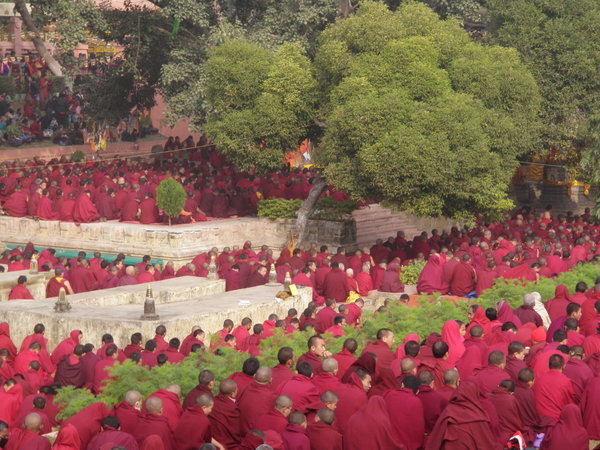 Monks at Morning Prayer