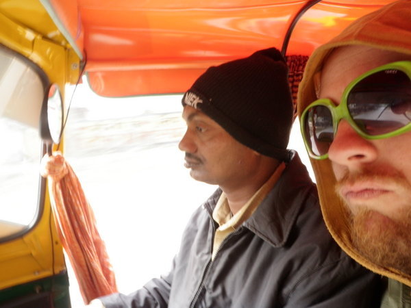 Me and Rickshaw Driver Keepn it Real 