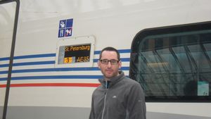 VR train to St Petersburg