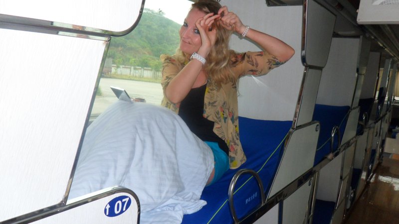 Sleeper Bus to Hanoi