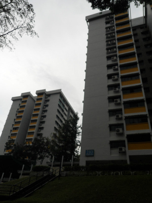 The other two staff apartment buildings