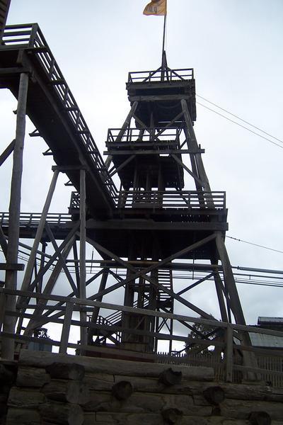 The mine tower