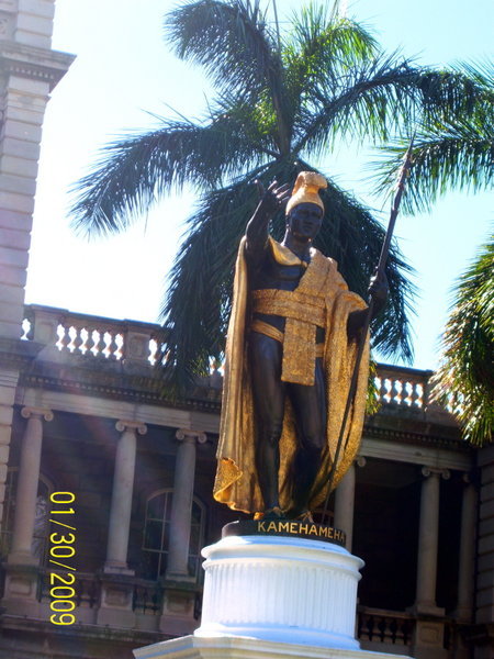 statue of King Kamehameha