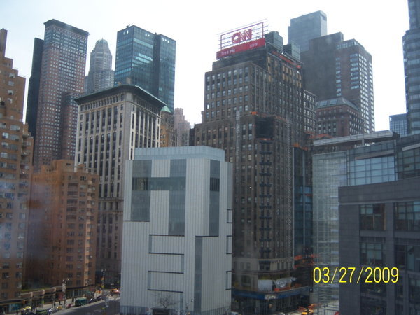 NYC downtown skyline