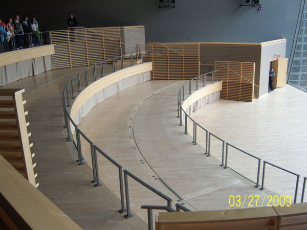 performance space at the Jazz Center