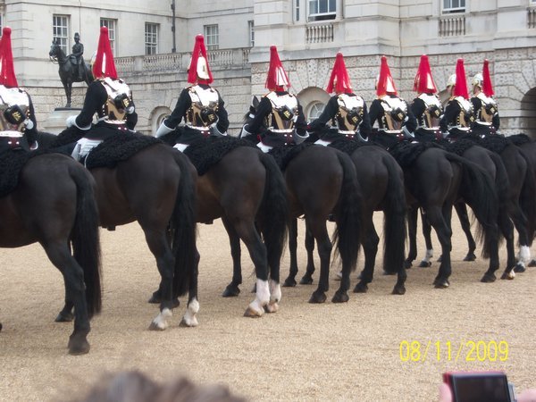 Changing of the Royal horse guard