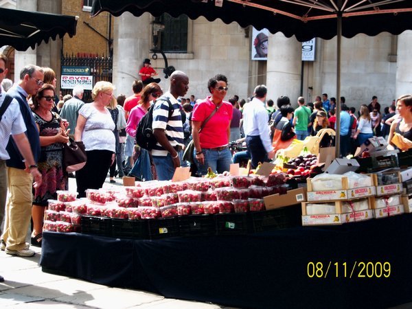 produce at Covent Garden