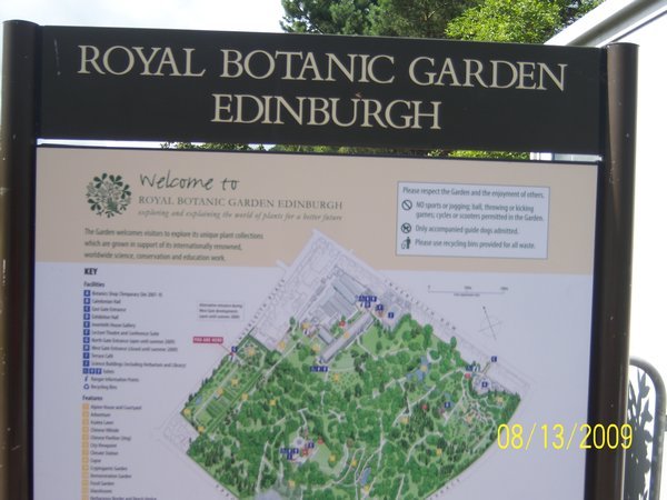 Edinbrugh Botanical Gardens