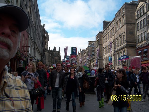on the Royal Mile