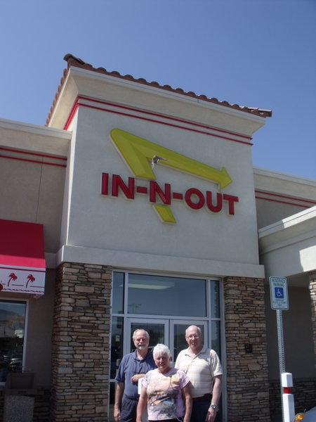 lunch at the In 'N' Out