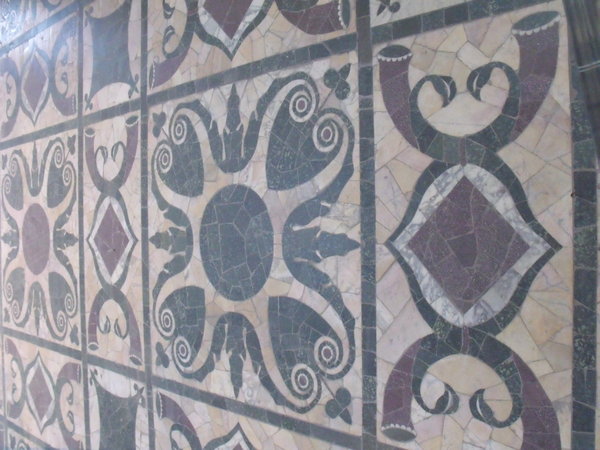 Roman Senate floor pattern