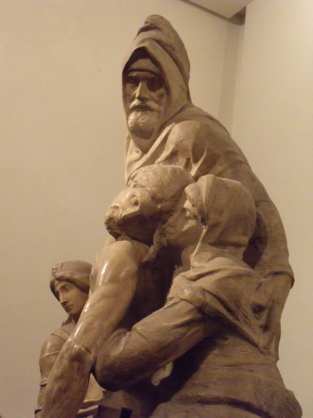 another view of the Pieta
