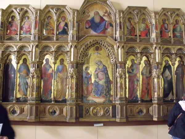 Altar piece at Accademia Museum