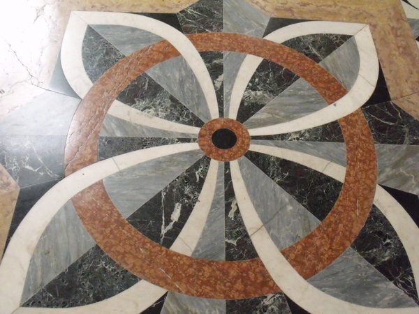 Floor mosiac at Accademia Museum