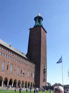 Tower in Stockholm city Hall