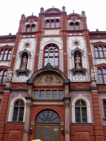 Main building of Rostock University 