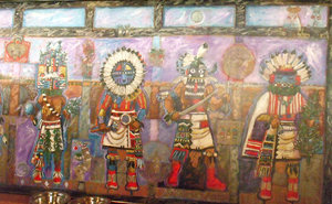 Indian mural