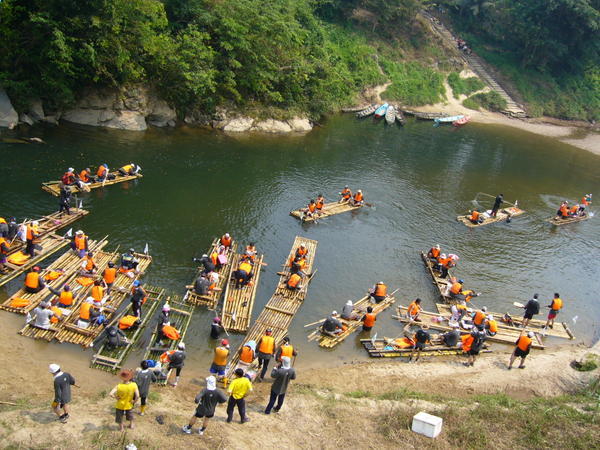 Rafting in Sarawak
