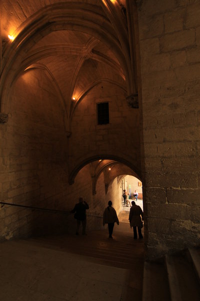 Inside the Palace of Popes