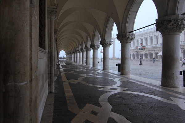 The Doge's Palace at the edge of San Marco