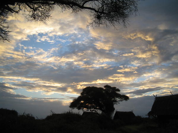 Sunrise at Amboseli National Park, Kenya