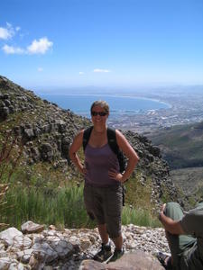 On the side of Table Mountain