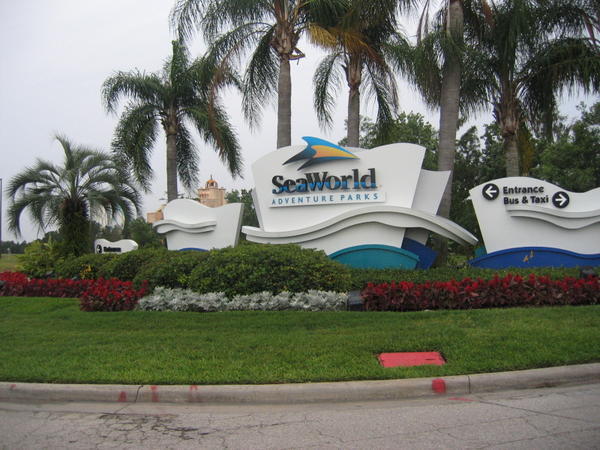 Sea World Entrance,Orlando