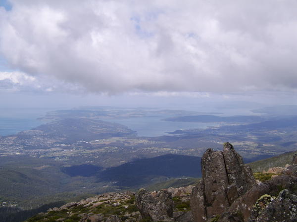 From the Top of Mount Wellington