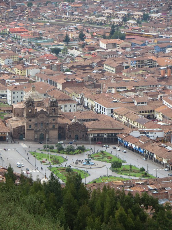 Day 1 - views over Cusco 
