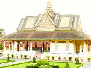 Royal palace pavillion in Phnom Penh