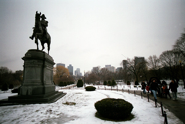 George Washington in Public Gardens