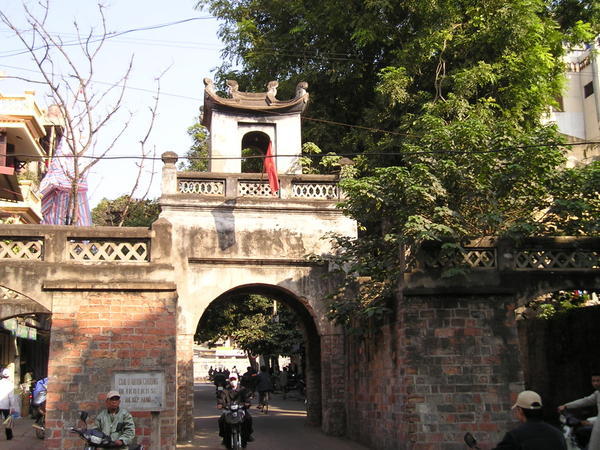 Old Gate and Wall to Old Hanoi